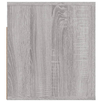 Comodini a Muro 2 pz Grigio Sonoma 50x36x40 cm - homemem39