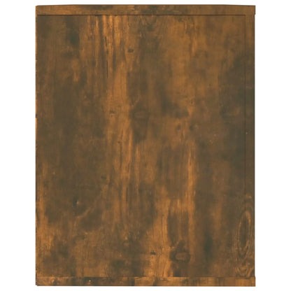 Scarpiera Rovere Fumo 75x35x45 cm in Legno Multistrato