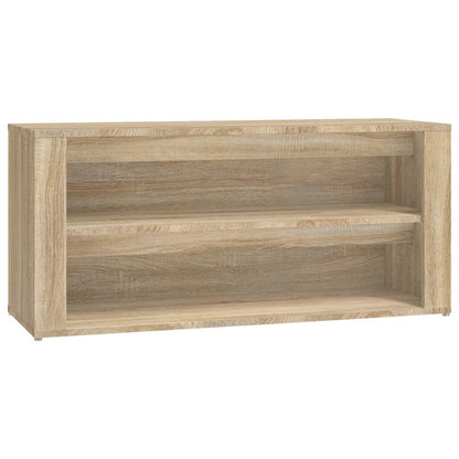 Scarpiera Rovere Sonoma 100x35x45 cm in Legno Multistrato - homemem39