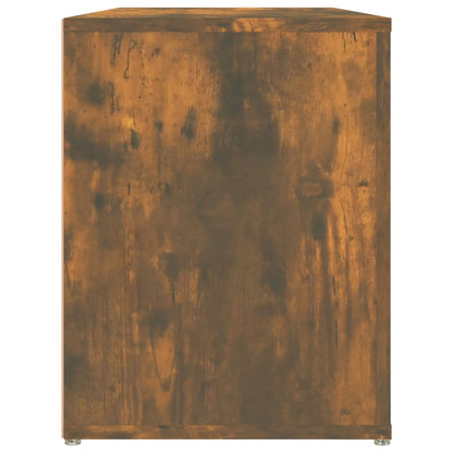 Scarpiera Rovere Fumo 100x35x45 cm in Legno Multistrato - homemem39