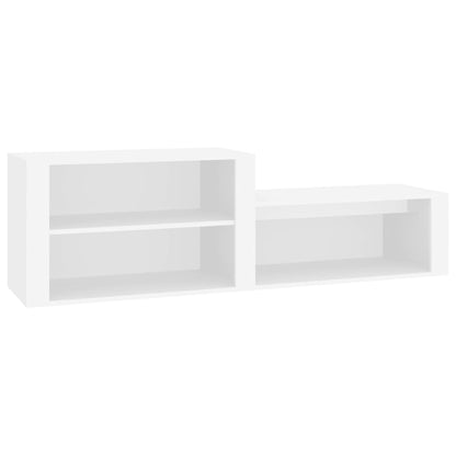 Scarpiera bianco 150x35x45 cm in Legno Multistrato - homemem39