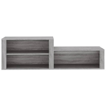 Scarpiera Grigio Sonoma 150x35x45 cm in Legno Multistrato - homemem39