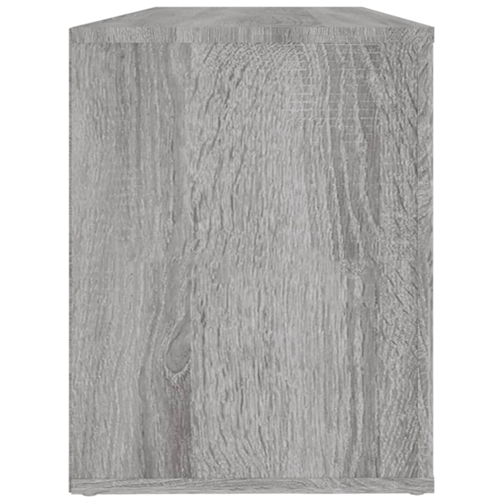 Scarpiera Grigio Sonoma 100x35x45 cm in Legno Multistrato - homemem39