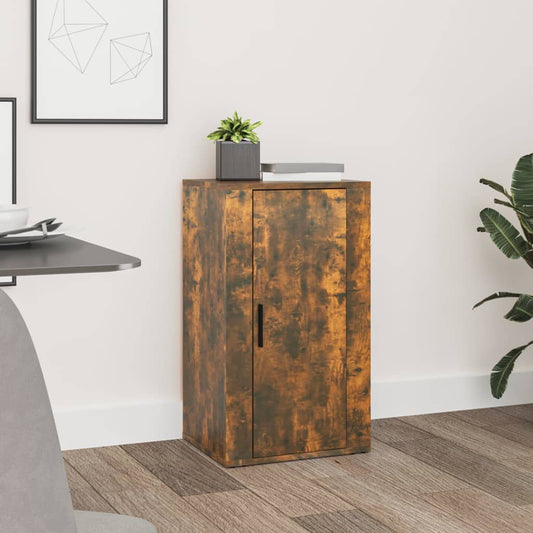 Credenza Rovere Fumo 40x33x70 cm in Legno Multistrato - homemem39