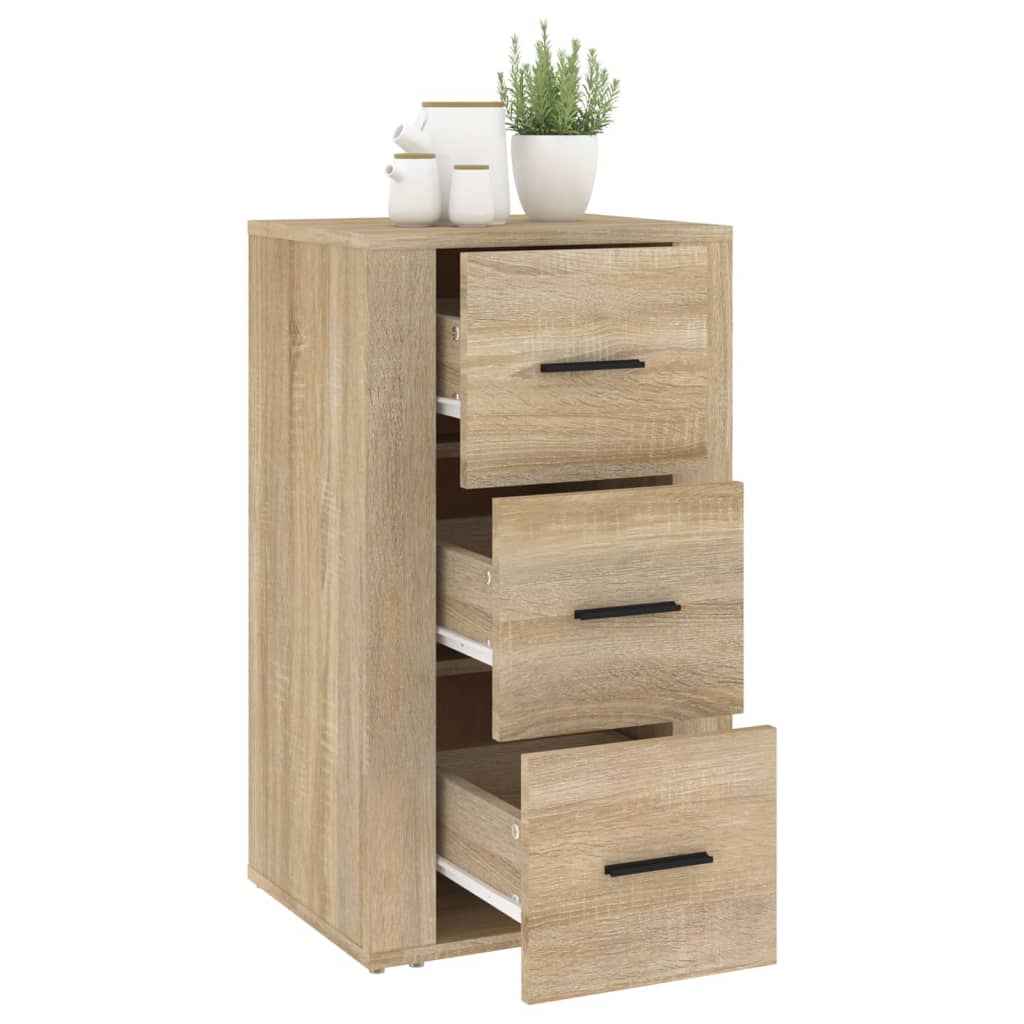 Credenza Rovere Sonoma 40x33x70 cm in Legno Multistrato - homemem39