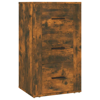 Credenza Rovere Fumo 40x33x70 cm in Legno Multistrato - homemem39