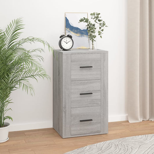 Credenza Grigio Sonoma 40x33x70 cm in Legno Multistrato - homemem39