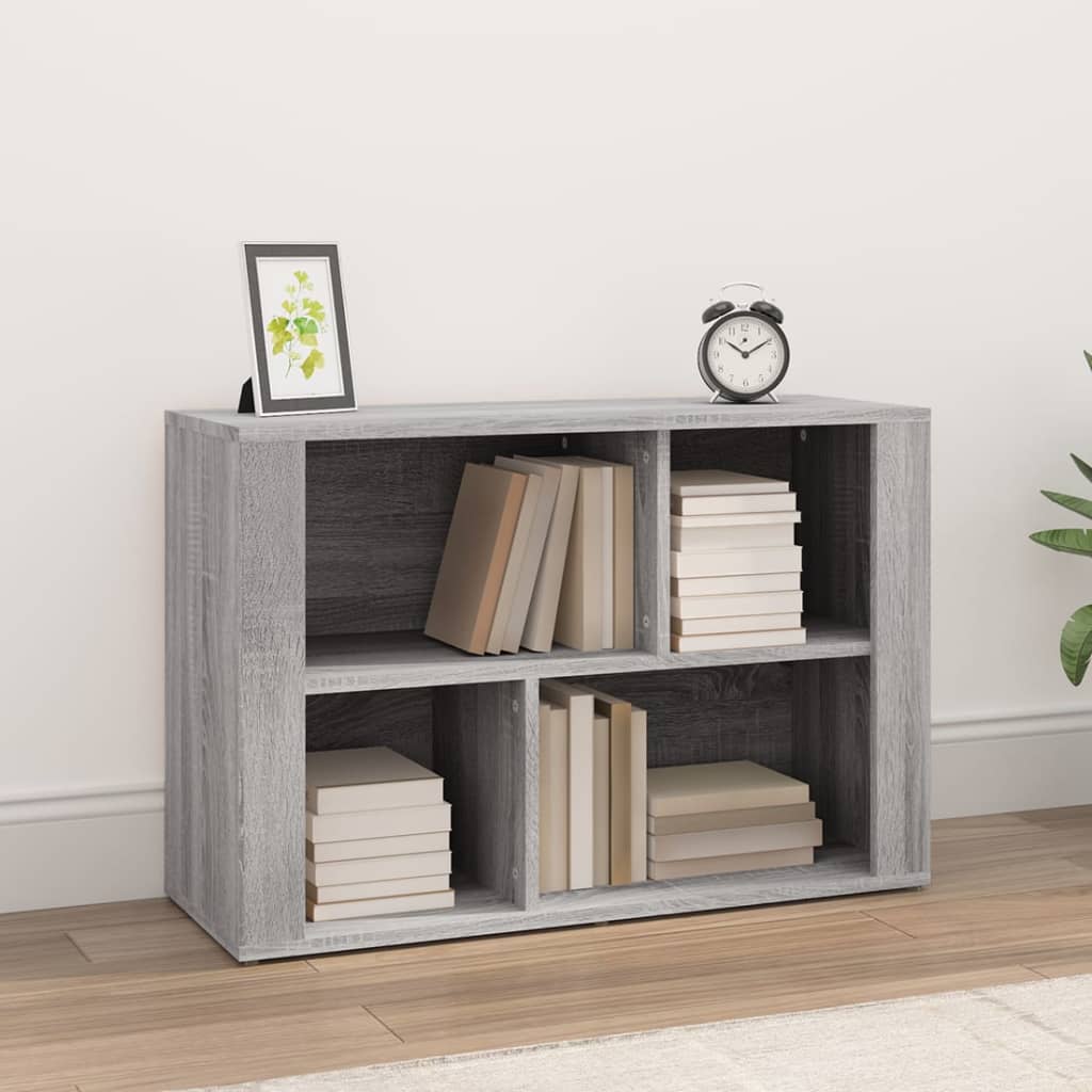 Credenza Grigio Sonoma 80x30x54 cm in Legno Multistrato - homemem39