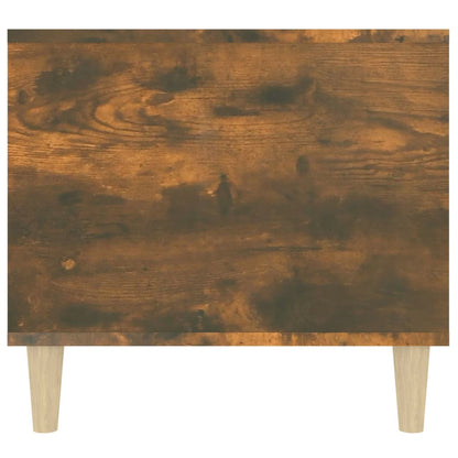 Tavolino da Salotto Rovere Fumo 90x49x45 cm Legno Multistrato | homemem39