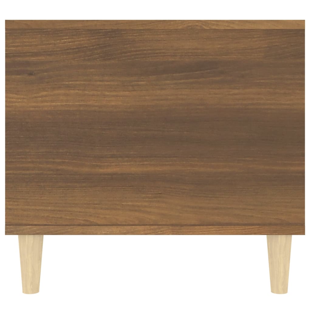 Tavolino Salotto Rovere Marrone 90x49x45 cm Legno Multistrato | homemem39