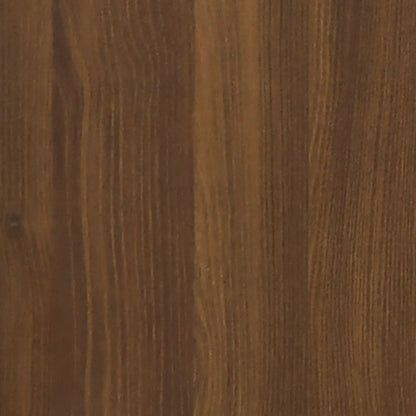 Tavolino Salotto Rovere Marrone 90x49x45 cm Legno Multistrato | homemem39