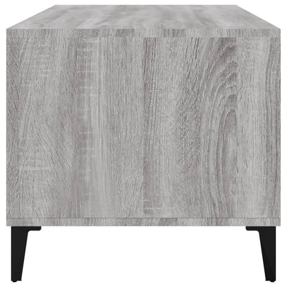 Tavolino da Salotto Grigio Sonoma 90x49x45 cm Legno Multistrato | homemem39