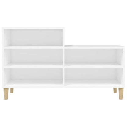Scarpiera Bianca 102x36x60 cm in Legno Multistrato - homemem39