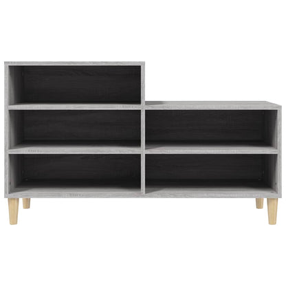 Scarpiera Grigio Sonoma 102x36x60 cm in Legno Multistrato - homemem39