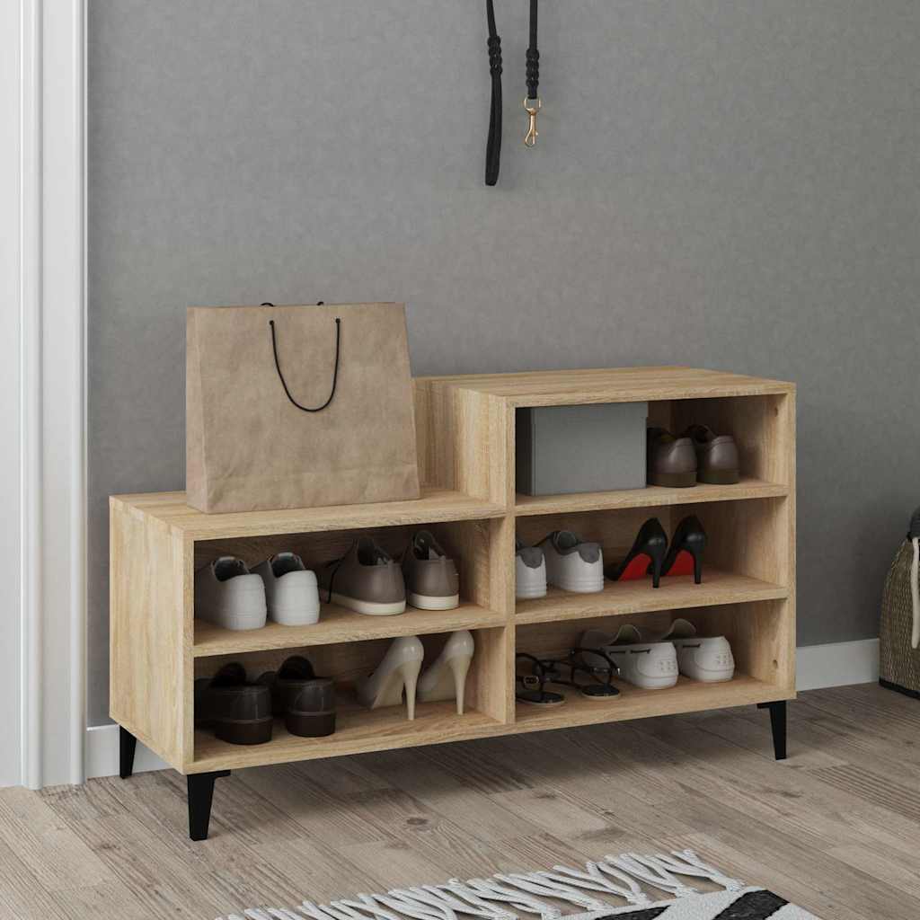 Scarpiera 102x36x60 cm in legno multistrato