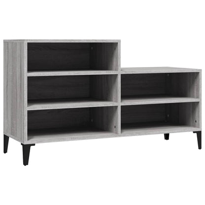 Scarpiera Grigio Sonoma 102x36x60 cm in Legno Multistrato - homemem39