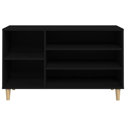 Scarpiera Nera 102x36x60 cm in Legno Multistrato - homemem39