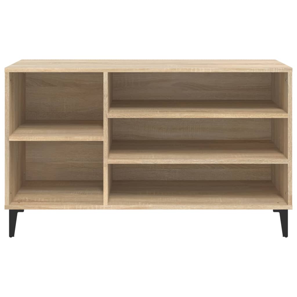 Scarpiera Rovere Sonoma 102x36x60 cm in Legno Multistrato - homemem39
