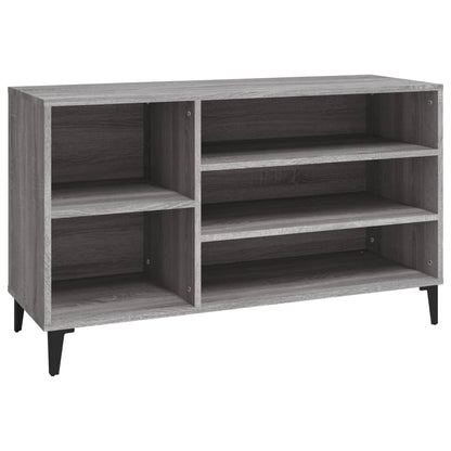 Scarpiera Grigio Sonoma 102x36x60 cm in Legno Multistrato - homemem39