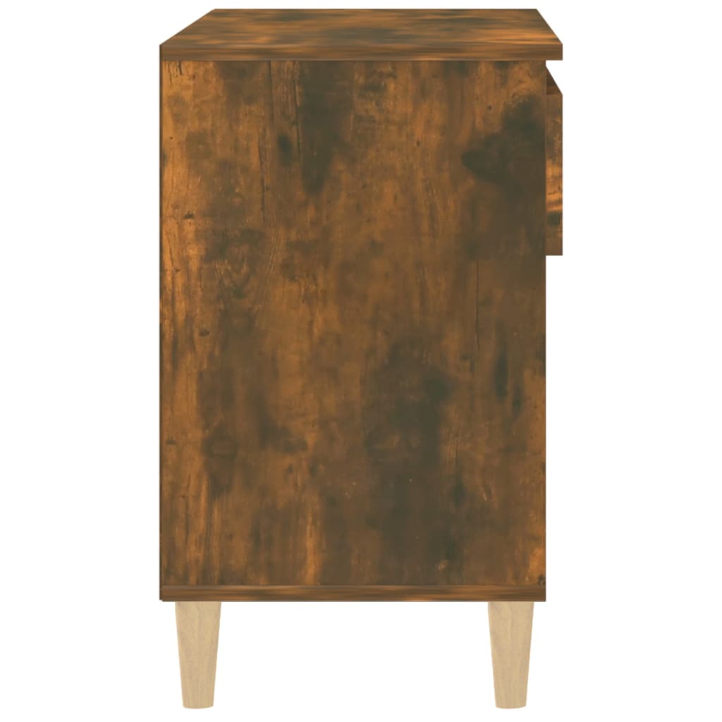 Scarpiera Rovere Fumo 70x36x60 cm in Legno Multistrato - homemem39