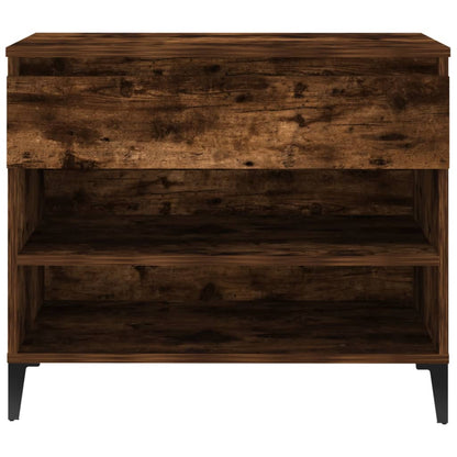Scarpiera Rovere Fumo 70x36x60 cm in Legno Multistrato - homemem39