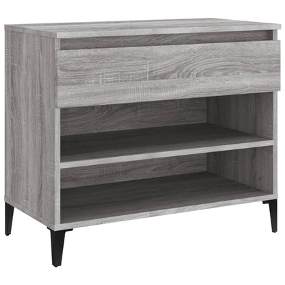 Scarpiera Grigio Sonoma 70x36x60 cm in Legno Multistrato - homemem39