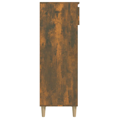 Scarpiera Rovere Fumo 40x36x105 cm in Legno Multistrato - homemem39