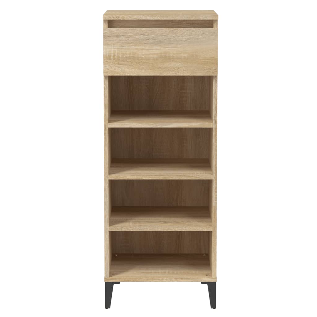 Scarpiera Rovere Sonoma 40x36x105 cm in Legno Multistrato - homemem39