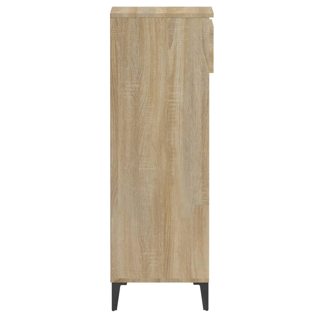 Scarpiera Rovere Sonoma 40x36x105 cm in Legno Multistrato - homemem39