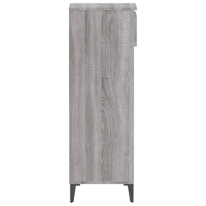 Scarpiera Grigio Sonoma 40x36x105 cm in Legno Multistrato - homemem39