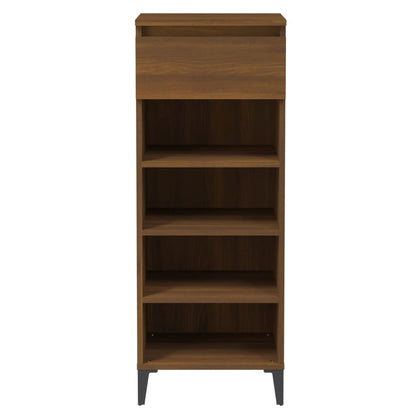 Scarpiera Rovere Marrone 40x36x105 cm in Legno Multistrato - homemem39
