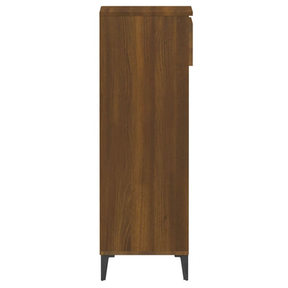 Scarpiera Rovere Marrone 40x36x105 cm in Legno Multistrato - homemem39