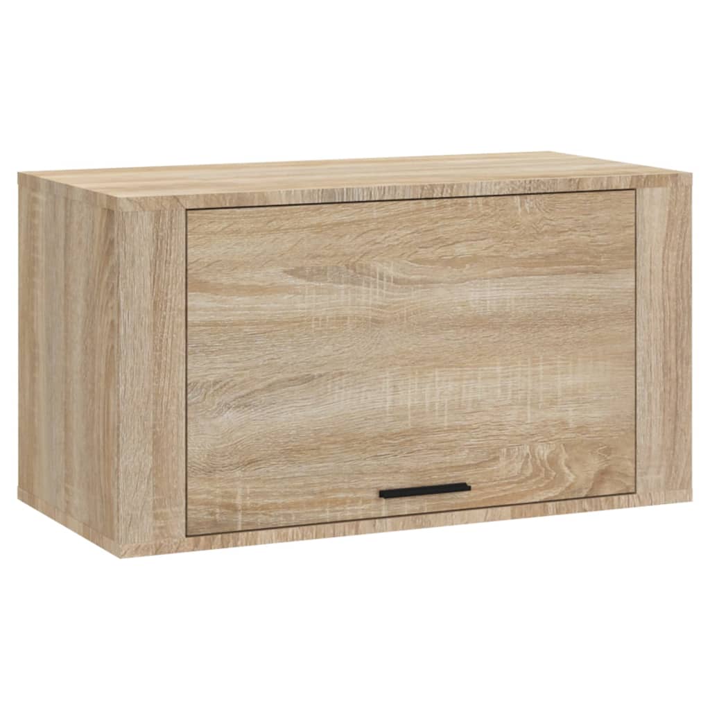 Scarpiera a Parete Rovere Sonoma 70x35x38 cm Legno Multistrato - homemem39