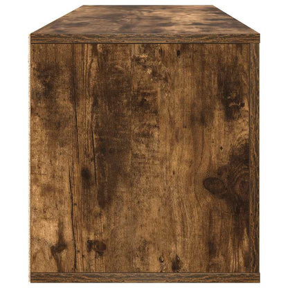 Scarpiera a Muro rovere fumo 100x35x38cm in Legno Multistrato - homemem39