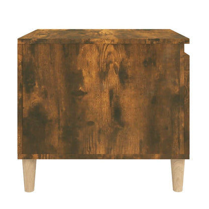 Tavolino da Salotto Rovere Fumo 100x50x45 cm Legno Multistrato | homemem39