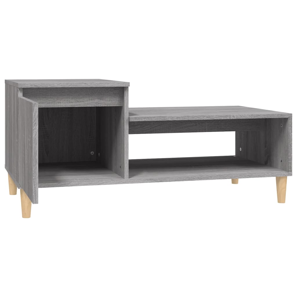 Tavolino da Salotto grigio sonoma 100x50x45cm Legno Multistrato | homemem39