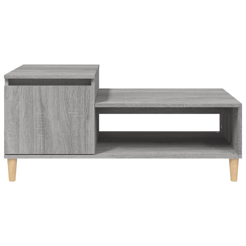 Tavolino da Salotto grigio sonoma 100x50x45cm Legno Multistrato | homemem39