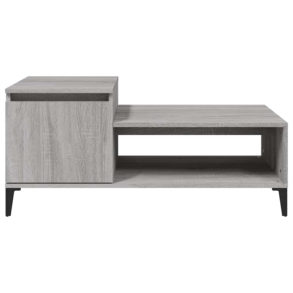 Tavolino da Salotto grigio sonoma 100x50x45cm Legno Multistrato | homemem39