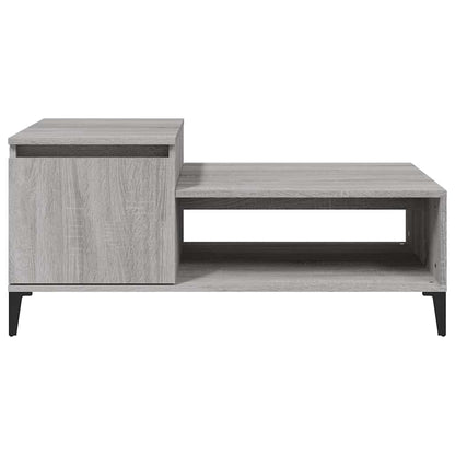 Tavolino da Salotto grigio sonoma 100x50x45cm Legno Multistrato | homemem39