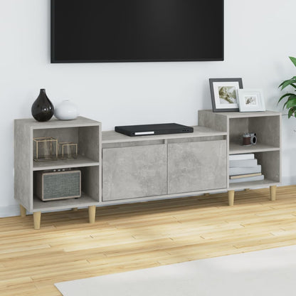 Mobile per TV Grigio Cemento 160x35x55 cm Legno Multistrato - homemem39