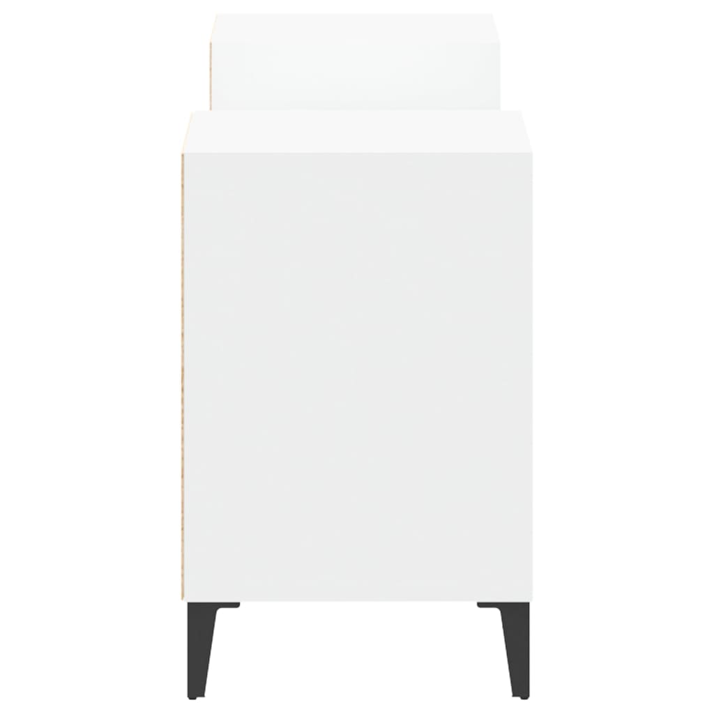 Mobile Porta TV Bianco 160x35x55 cm in Legno Multistrato - homemem39