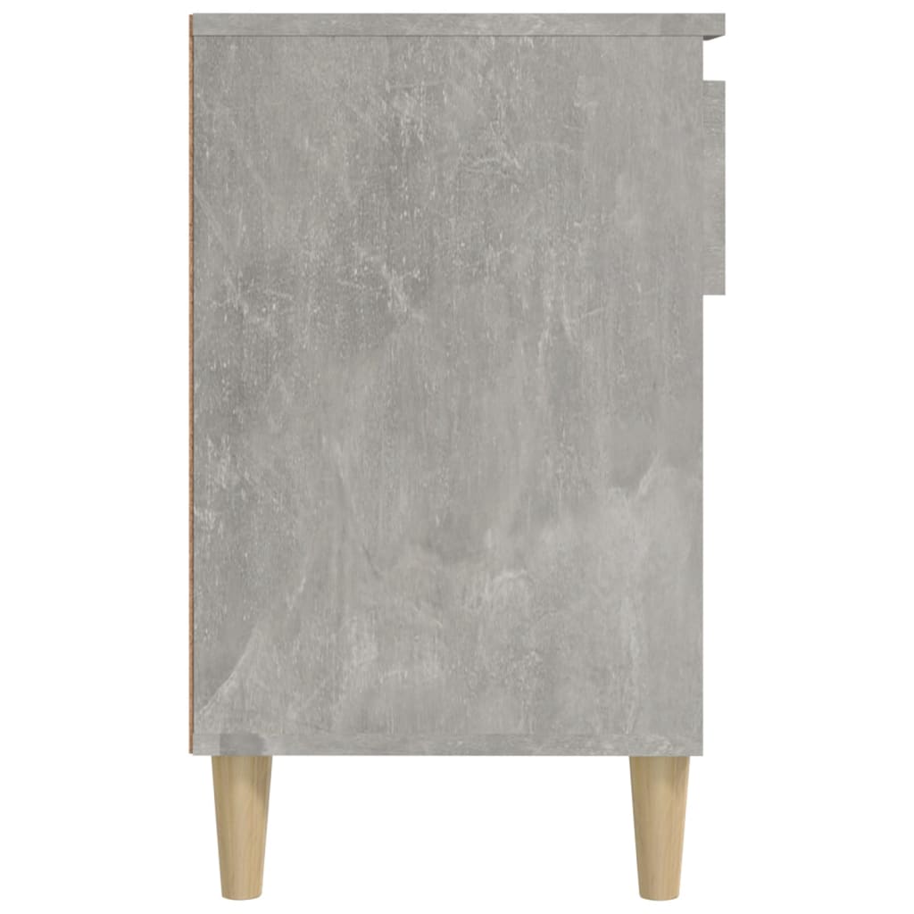 Scarpiera Grigio Cemento 102x36x60 cm in Legno Multistrato