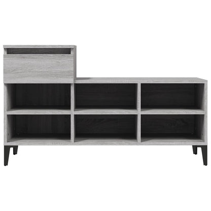 Scarpiera Grigio Sonoma 102x36x60 cm in Legno Multistrato - homemem39