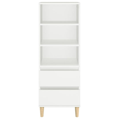 Credenza Bianco 40x36x110 cm in Legno Multistrato - homemem39