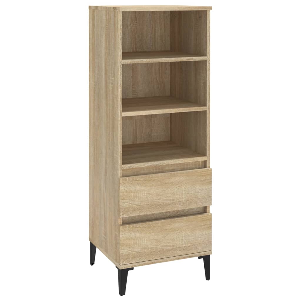 Credenza Rovere Sonoma 40x36x110 cm in Legno Multistrato | homemem39