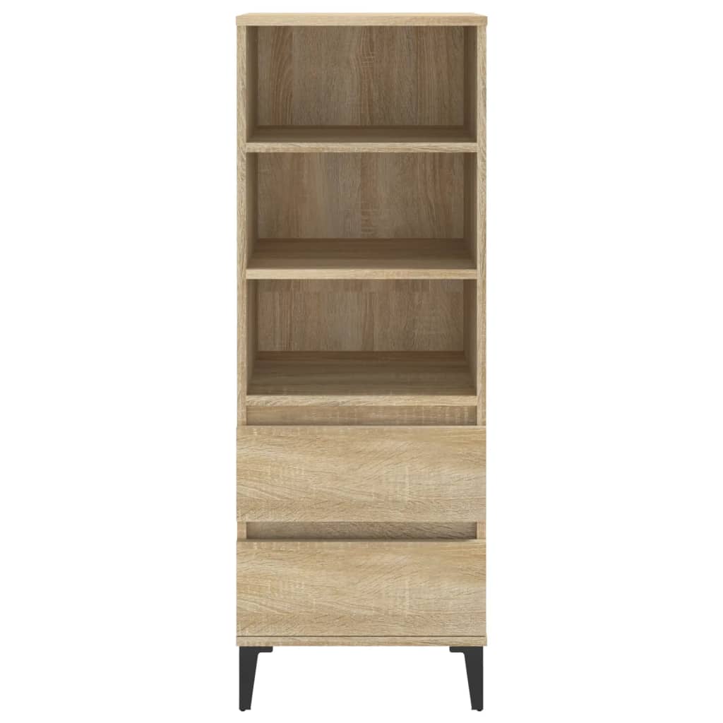 Credenza Rovere Sonoma 40x36x110 cm in Legno Multistrato | homemem39