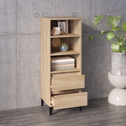 Credenza Rovere Sonoma 40x36x110 cm in Legno Multistrato | homemem39