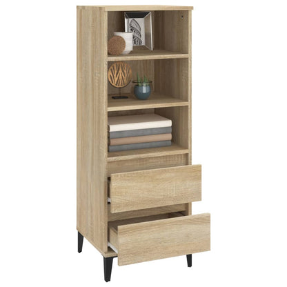 Credenza Rovere Sonoma 40x36x110 cm in Legno Multistrato | homemem39