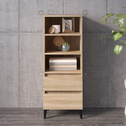 Credenza Rovere Sonoma 40x36x110 cm in Legno Multistrato | homemem39