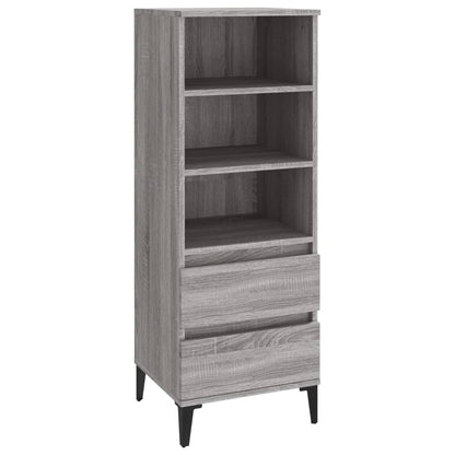 Credenza Grigio Sonoma 40x36x110 cm in Legno Multistrato - homemem39